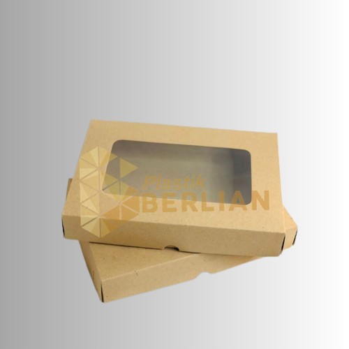 

Dus Donat Window Kraft Isi 6 Donat 27,5X18,5X5 - 50PCS