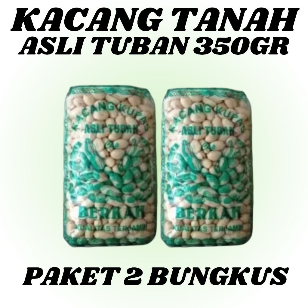 

PROMO 2 Bungkus KACANG TANAH KUPAS Tuban 350 GR