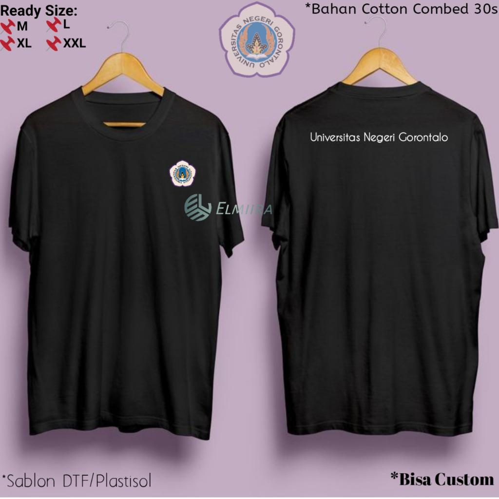 Kaos Universitas Negeri Gorontalo Kaos Custom Sablon