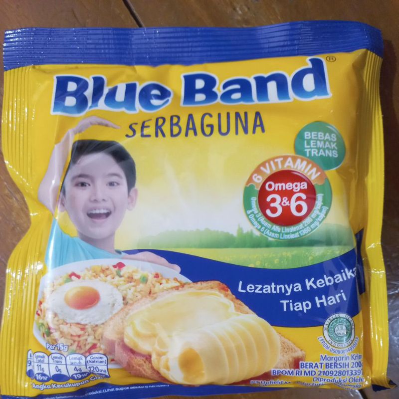 

mentega blue band serbaguna