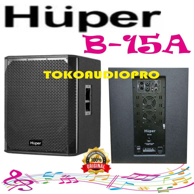 Sub Huper B15A 15-Inch Aktif Subwoofer Huper B-15A Original