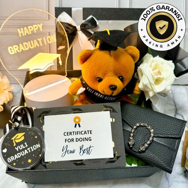 

PREMIUM Kado Wisuda Graduation Gift / Hampers Wisuda Cewek ( Marry )