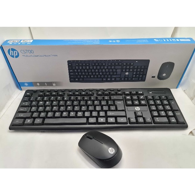 COMBO KEYBOARD + MOUSE WIRELESS HP CS700 | Keyboard Dan Mouse hp