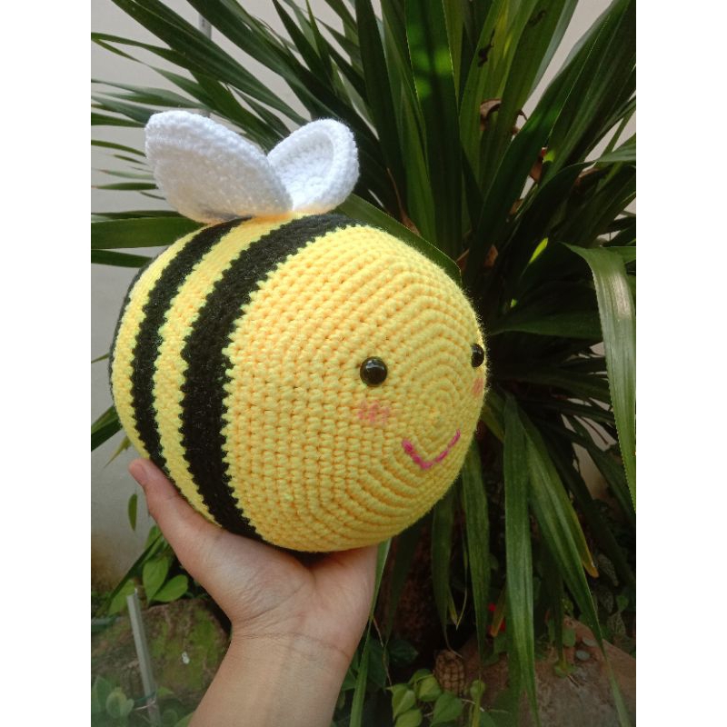 Boneka Amigurumi Lebah /Crochet Bee /Lebah Rajut