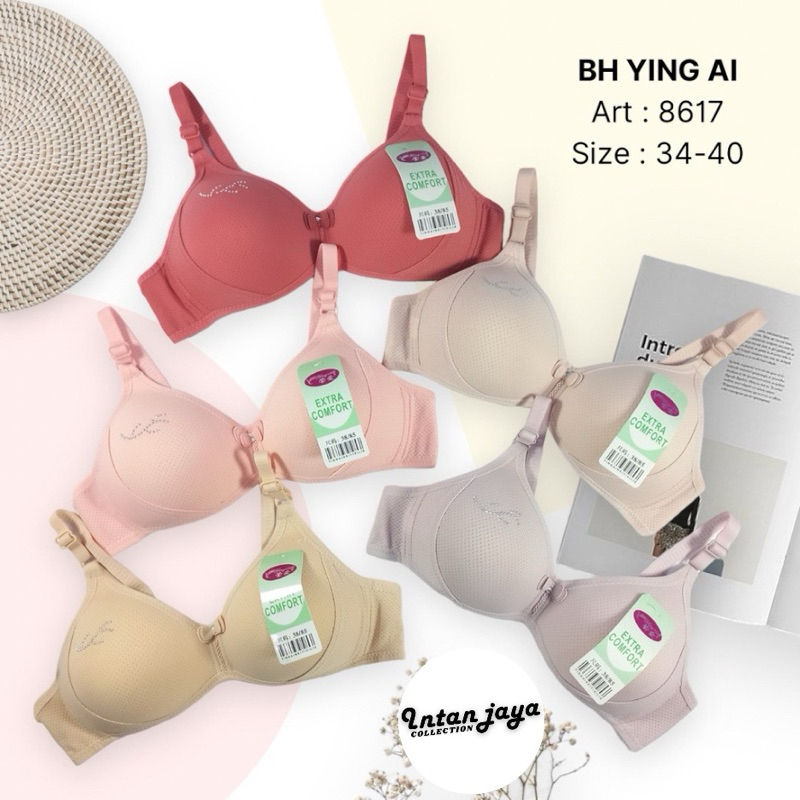 BH Remaja YING AI 8616 | BH cup kecil cup A | Bra ABG polos | BH Wanita Murah | AOMIQI