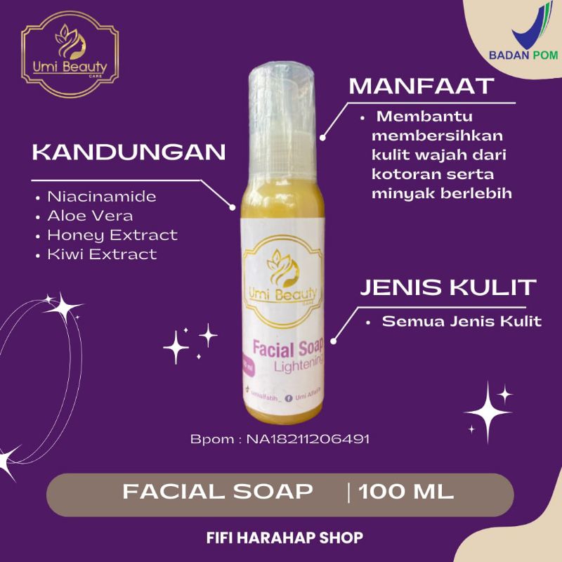 FACIAL WASH ECER UBC UMI ALFATIH