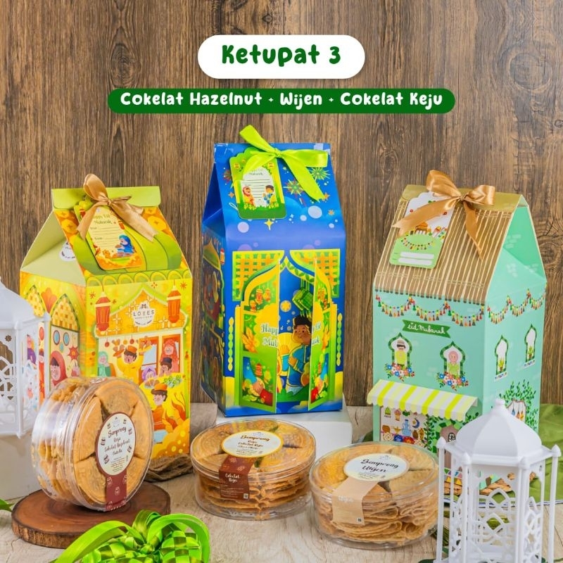 

Hampers lebaran idulfitri ketupat 3 semprong