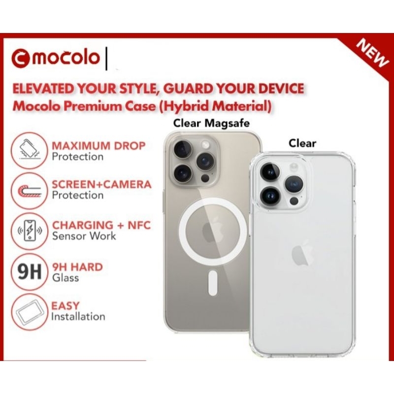 ORIGINAL CLEAR CASE Mocolo IPHONE 13 Pro Max