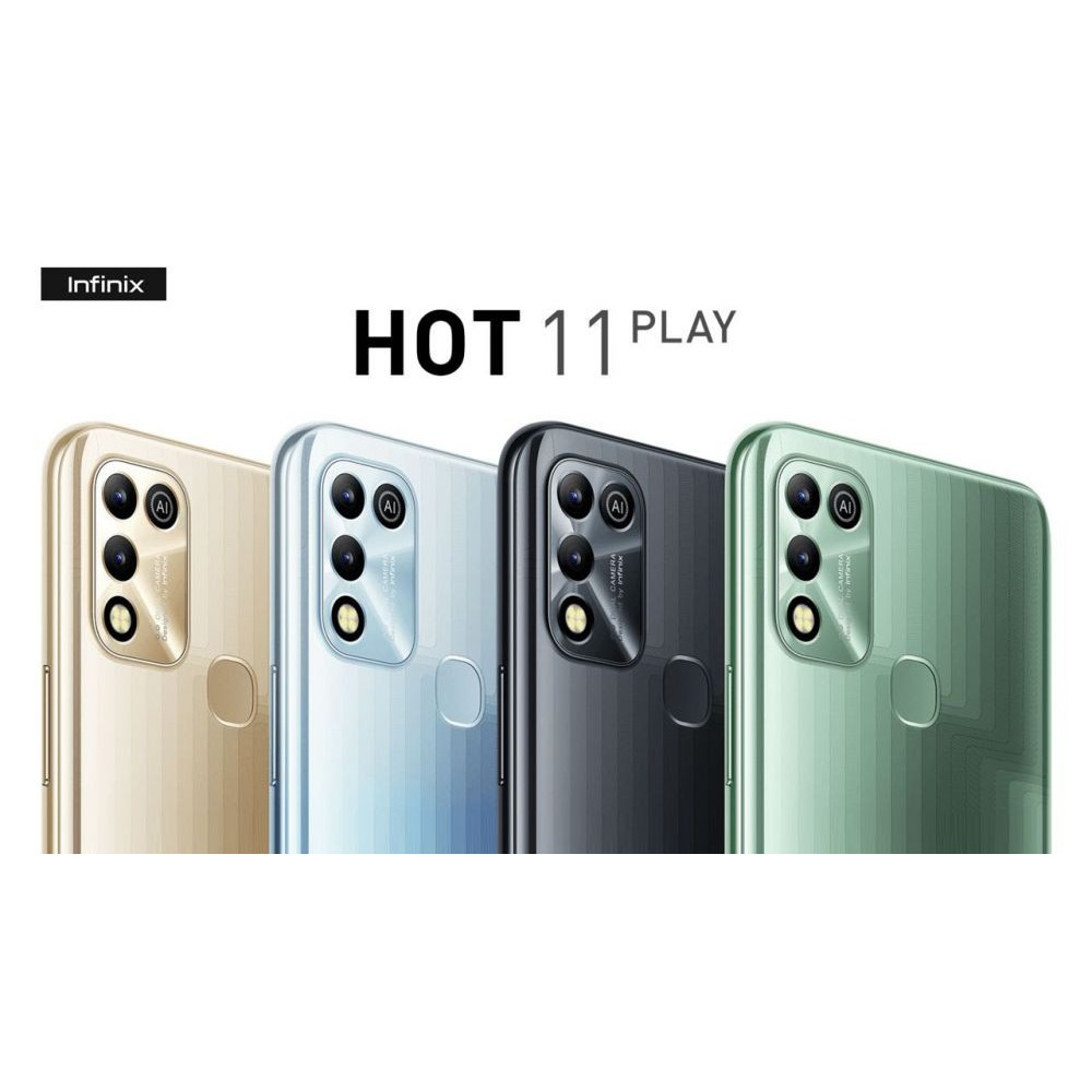 [TERBARU] INFINIX HOT 11play RAM 3/32GB - 4/64GB