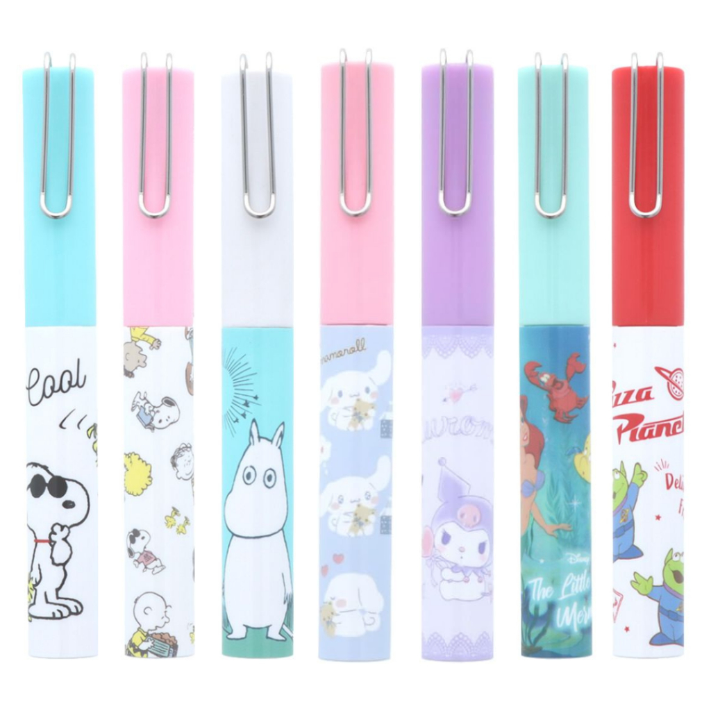 

Sun-Star Stickyle Compact Scissor Peanuts Snoopy Sanrio Cinnamoroll Kuromi Disney Little Mermaid