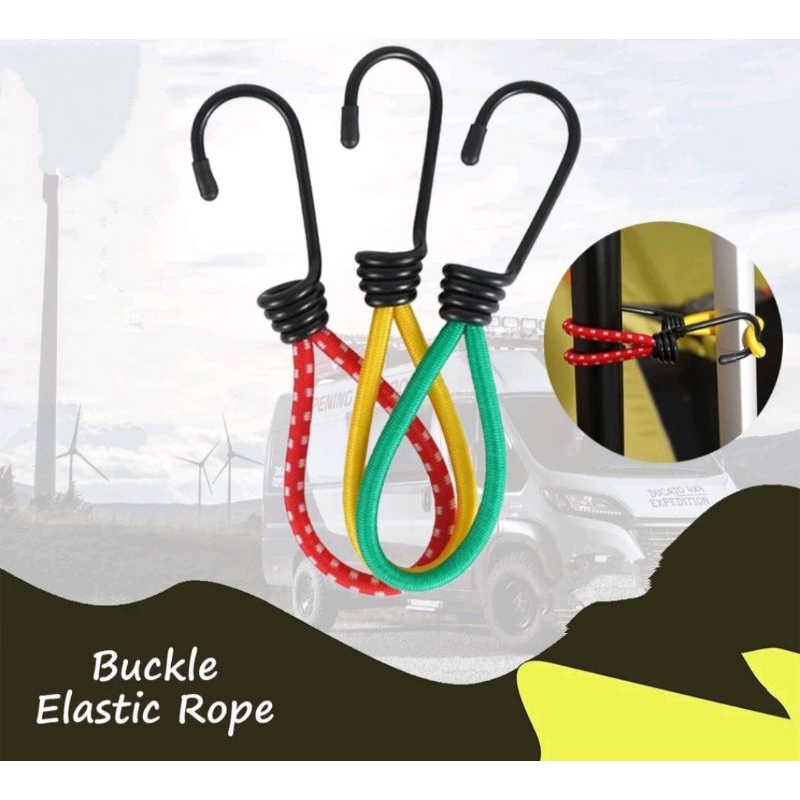 Tali Pengikat Tali Tenda Elastis Camping Outdoor/perlengkapan tenda