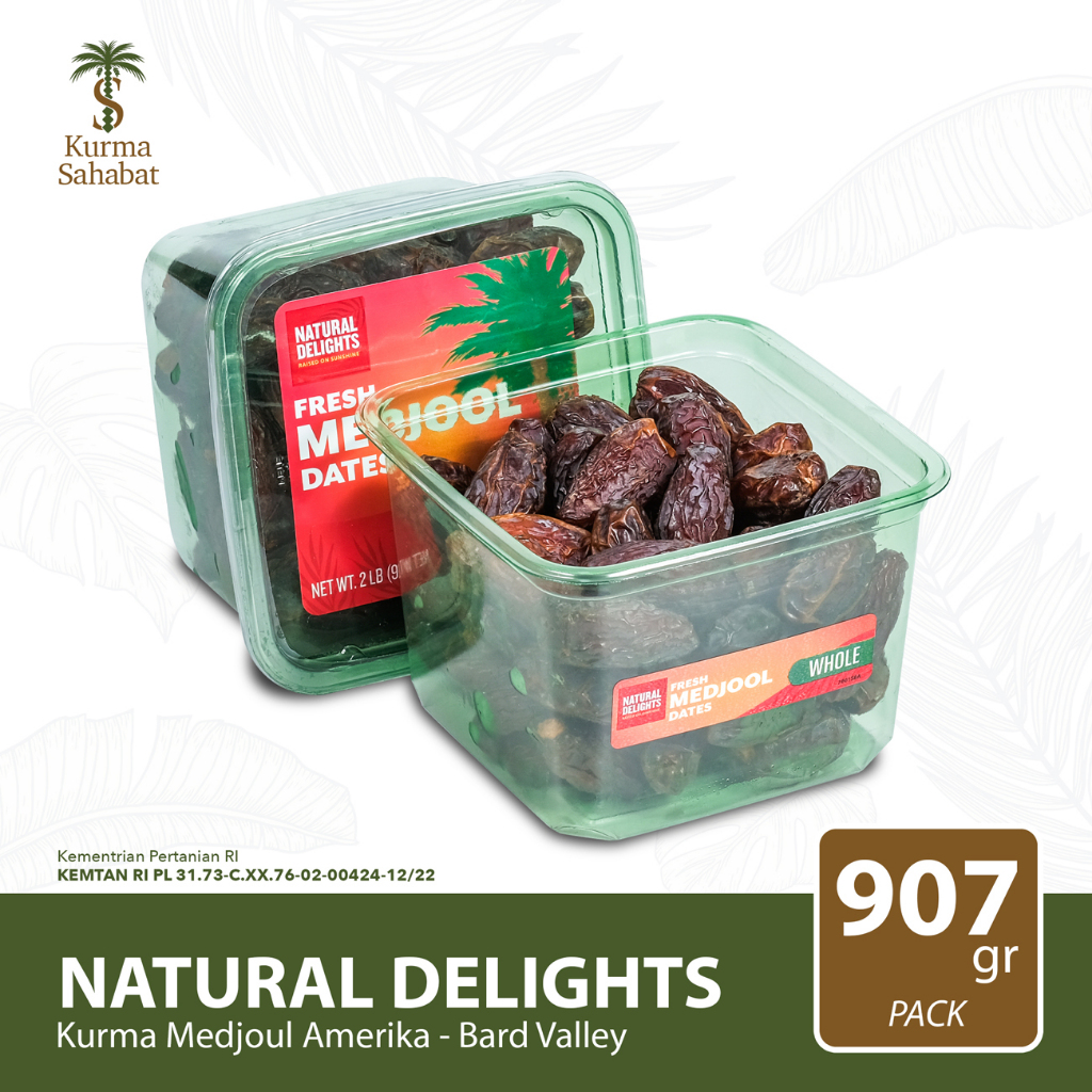 

Kurma Medjoul Natural Delights 907Gr USA