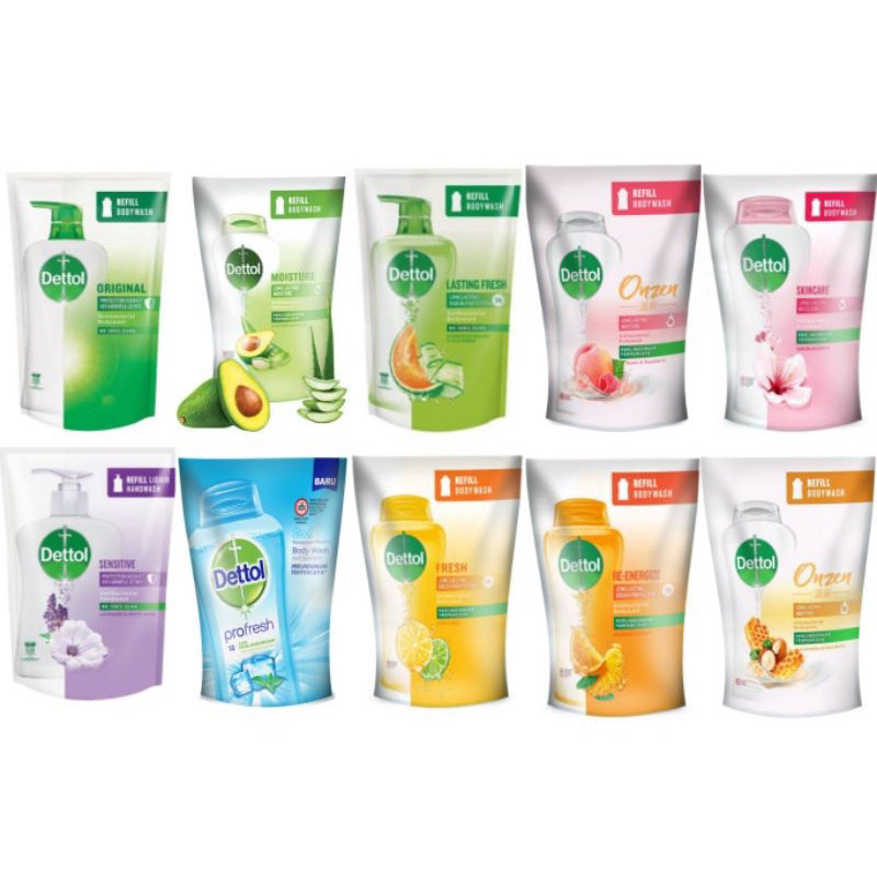 Dettol Body Wash 410ml / Sabun Mandi Dettol 410ml