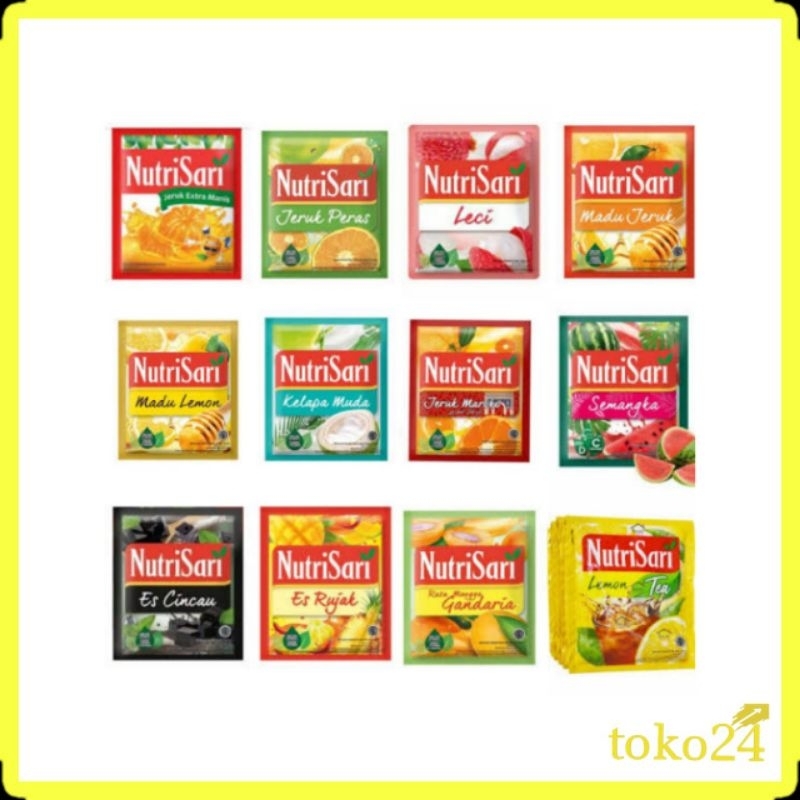 

Nutrisari All Variant 1 Renteng isi 10