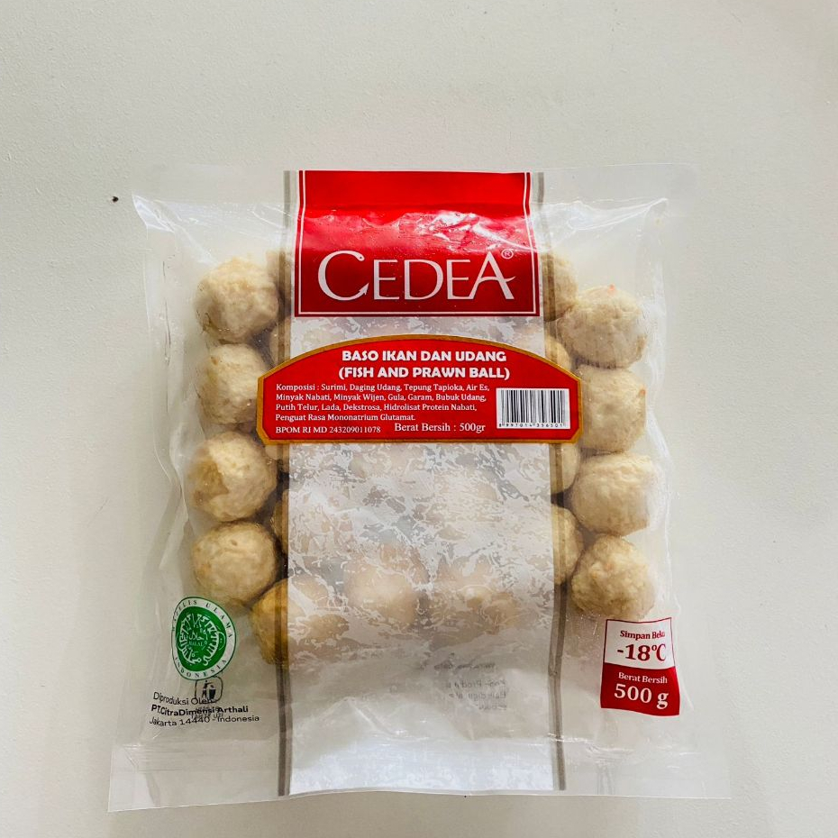 

CEDEA fish and prawn ball