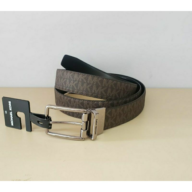 Ready Mk belt reversible 36F1LBLY9B. for Men 3,5cm, P: 130cm. Sig brown.