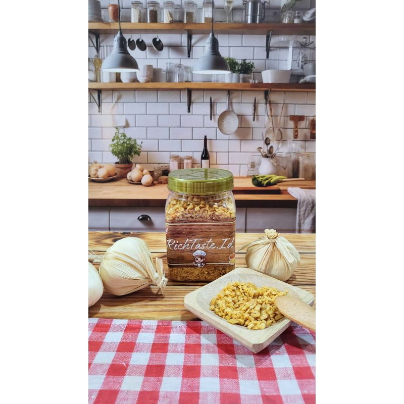 

Bawang putih cincang goreng premium