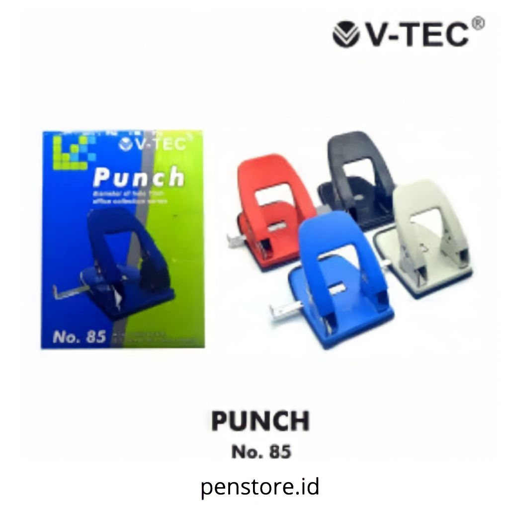 

Punch V-Tec no 85 (Jumbo) / Pelubang / Pembolong kertas 2 Lubang