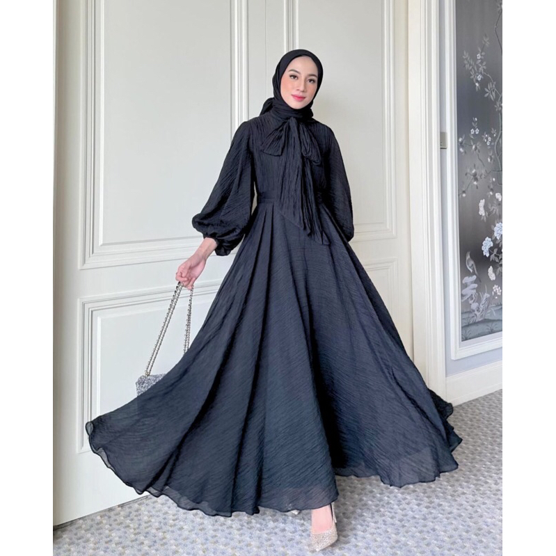 Last Stok - Gonegani Aesa Dress Black L