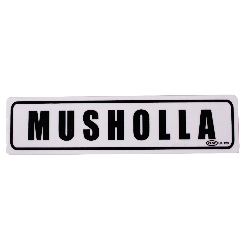 

GM LABEL MUSHOLLA (KECIL)