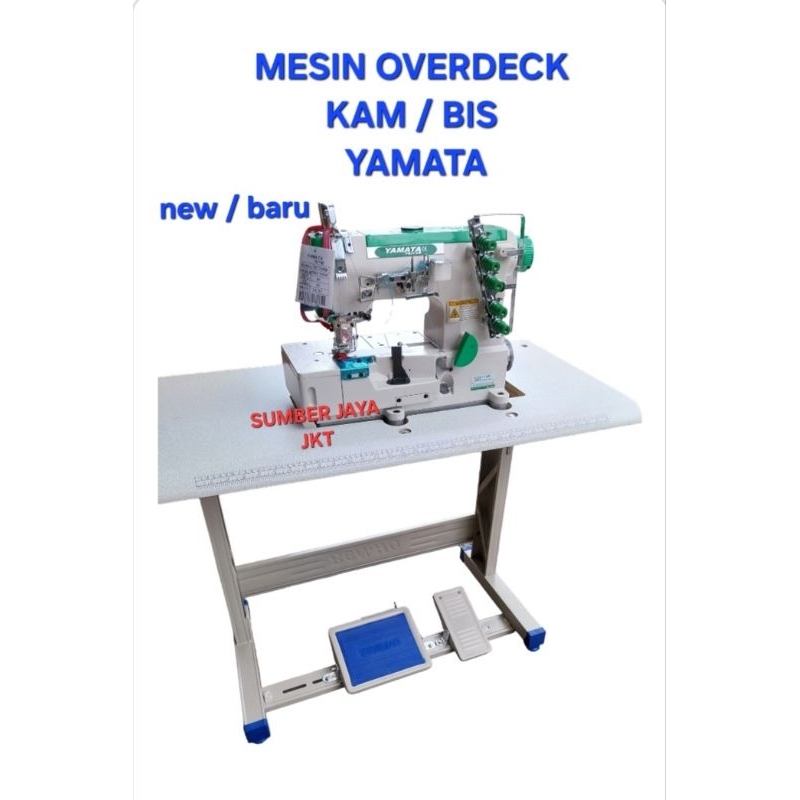 mesin kam/bis overdeck yamata new ori
