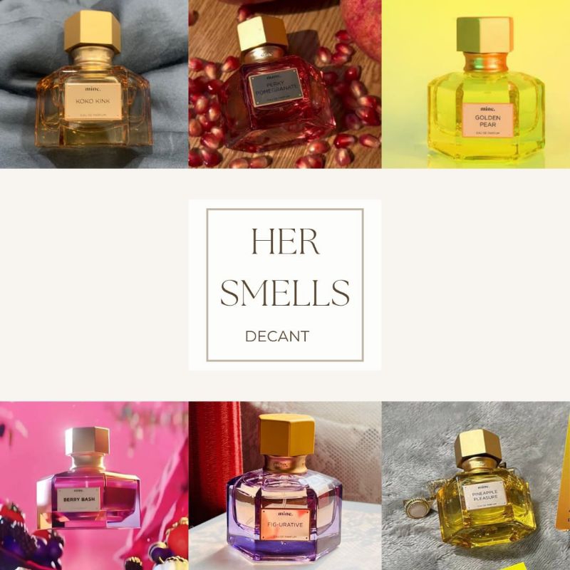 Share in Jar Bottle Decant Perfume Vibes of Mine Parfum MINE Perfumery