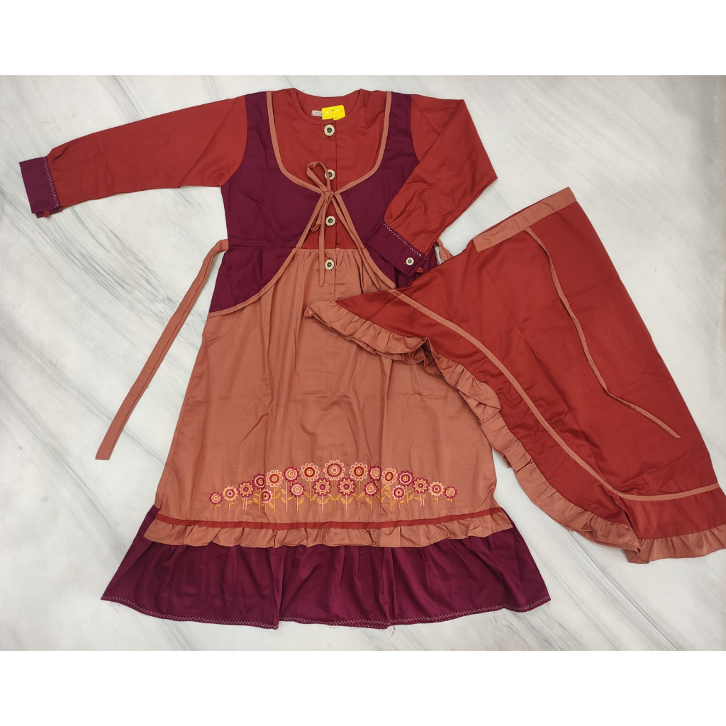 ⭐PROMO⭐ GAMIS ANAK POLOS / GAMIS ANAK ORI CITRA KIDS / BUSANA MUSLIM FREE HIJAB SYAR'I