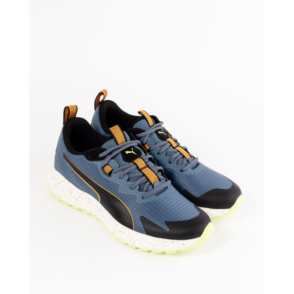 SEPATU RUNNING MENS Twitch Runner Trail Evening Sky-Orange B 376961 02