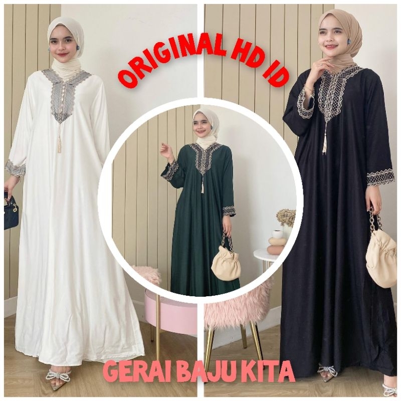 ARABIAN KAFTAN/ARABIAN LONG KAFTAN/KAFTAN HD ID/KOLEKSI RAYA HD ID/DRESS POLOS/GAMIS POLOS/BAJU LEBA
