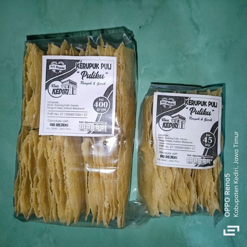 

Kerupuk Gendar/ kerupuk Puli