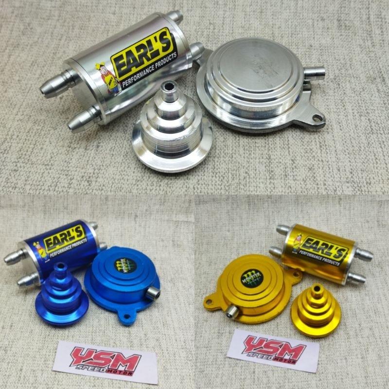 NOKEN AS SENTRIK YAMAHA MIO SMILE MIO SOUL NOUVO SET TUTUP KLEP HAWA MODEL PAGODA YAMAHA CNC SET TAB