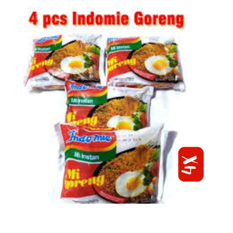 

MIE INDOMIE GORENG 4 PCS