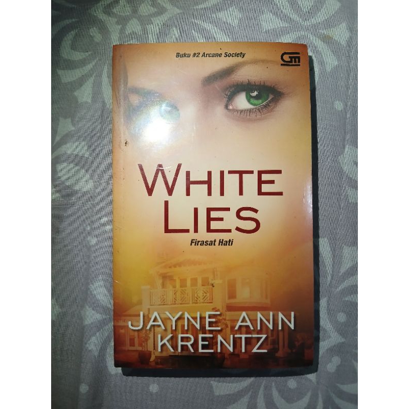 [Original] Novel Arcane Society 2: White Lies (Firasat Hati) - Jayne Ann Krentz (Preloved) kos