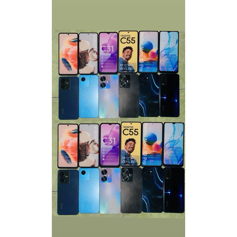 dummy phone android pajangan etalase HP mainan