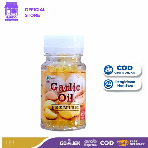 Garlic Oil Ekstrak Minyak Bawang Putih Isi 60 kapsul asli original