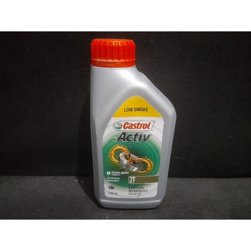 Oli Samping Castrol Active 2T 0.7L Oli Samping Low Smoke Asli Original Castrol