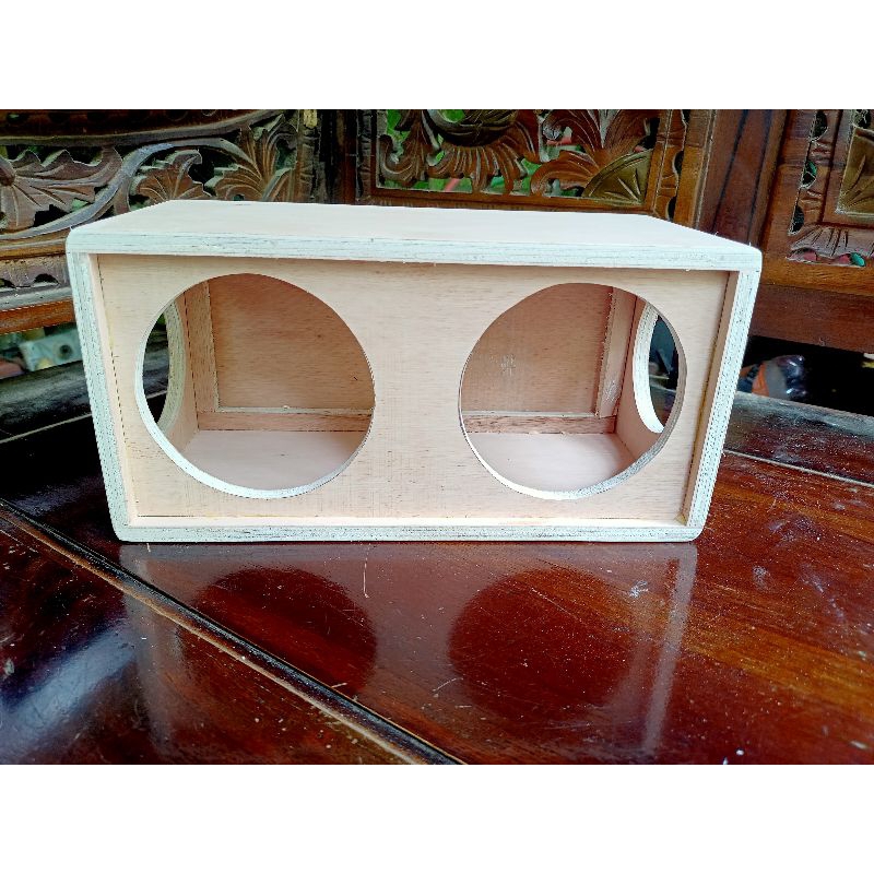 Box speaker 4 inch + pasif 3in bahan 8/9mm