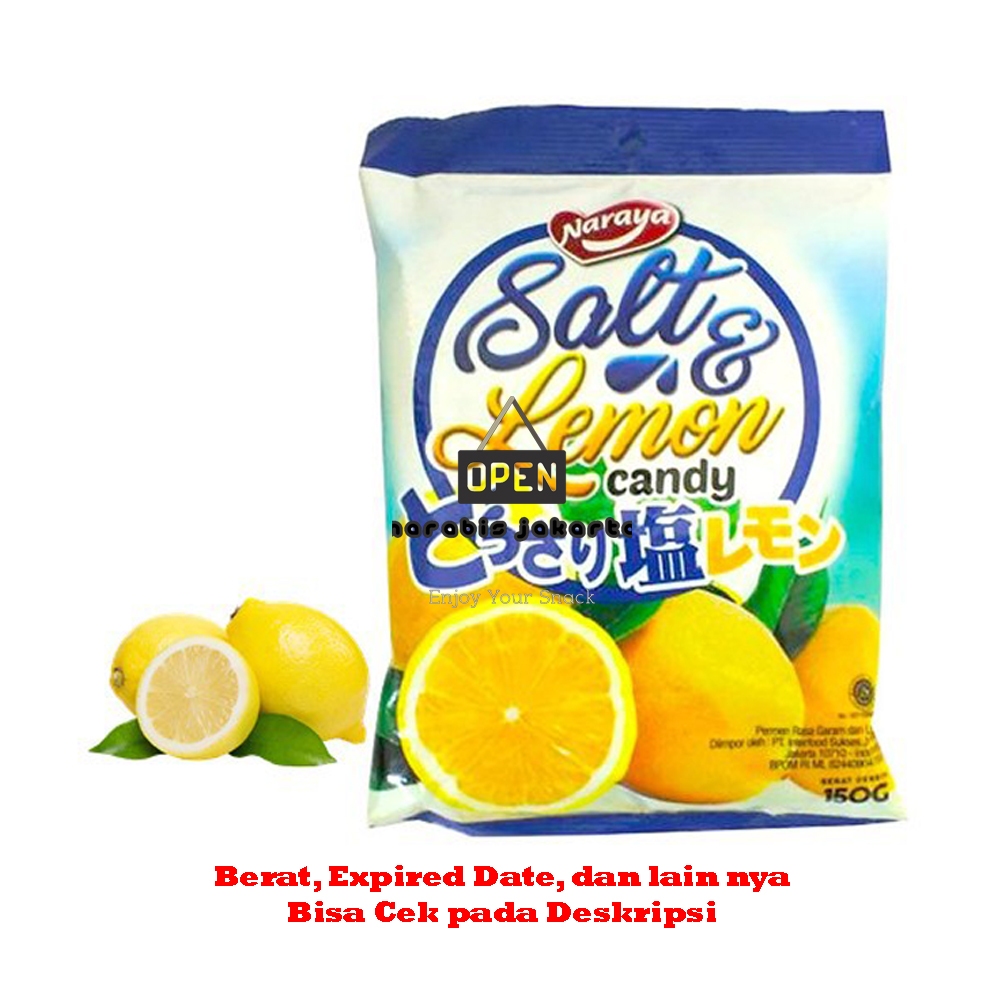 

SALT & LEMON CANDY 150g