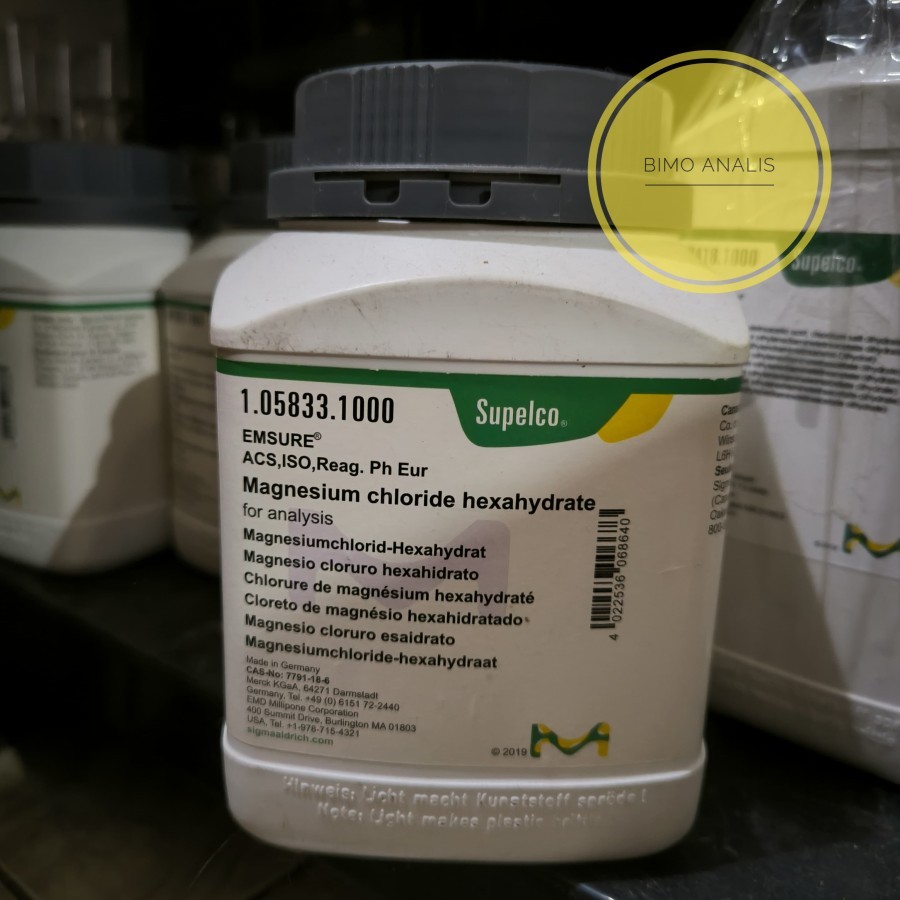 MAGNESIUM CHLORIDE HEXAHYDRATE 1KG MERCK 105833
