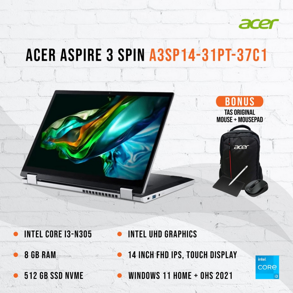 NB ACER ASPIRE 3 Spin 14 A3SP14-31PT-37C1
