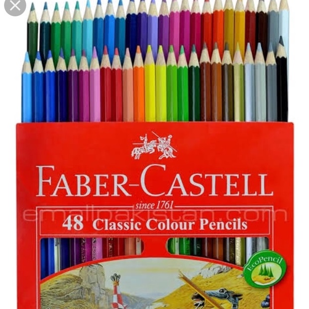 

Ready stock Faber castell 48 warna classic 95