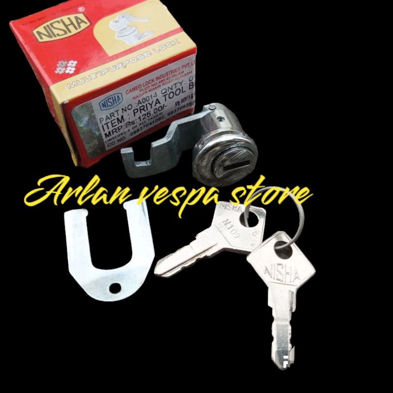 Kunci box vespa Kunci laci vespa vbb super tahun 65 super taun tua