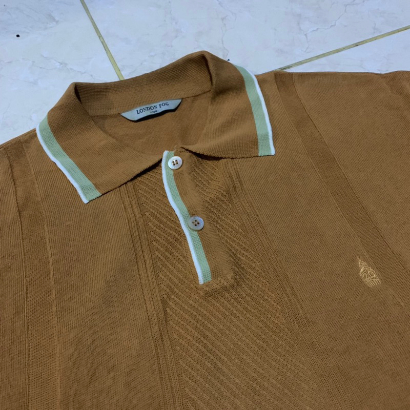 poloshirt rajut londonfog