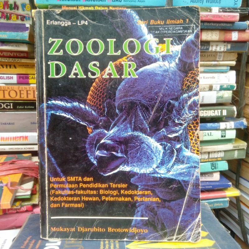 ZOOLOGI DASAR-Mukayat Djarubito .100% Ori