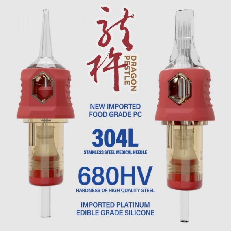 5PCS / 20PCS DRAGON PESTLE Cartridge Needle Jarum Tattoo RL/RS/RM/M1