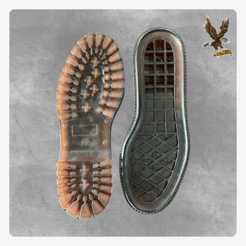 Outsole Sol Sepatu Boots Docmart Coklat Transparan