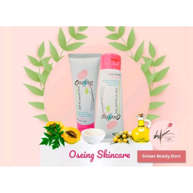 Oseing Skin Care Pemutih Kulit Alami Original 2pcs Exp. 2028 BPOM NA