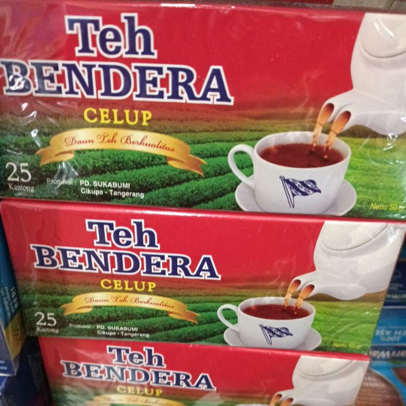 

Teh bendera isi25pc