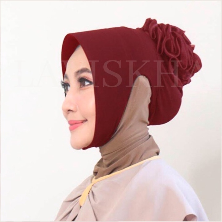 Restock Ciput Anti Budeg Turki Spandeks Antem Marsha Cepol Inner bunga brukat organza FREE mika pet