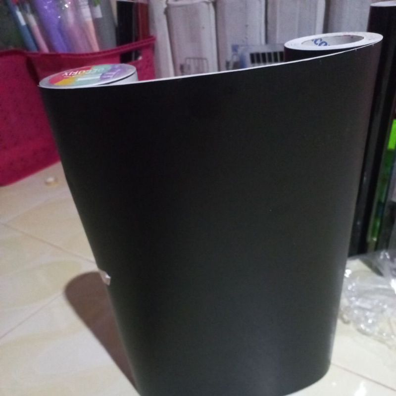 SCOTLET HITAM DOP METERAN UNTUK MOTOR,MOBIL P 50 CM L 45